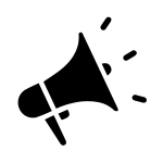 ícone megafone