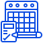 ícone calendário